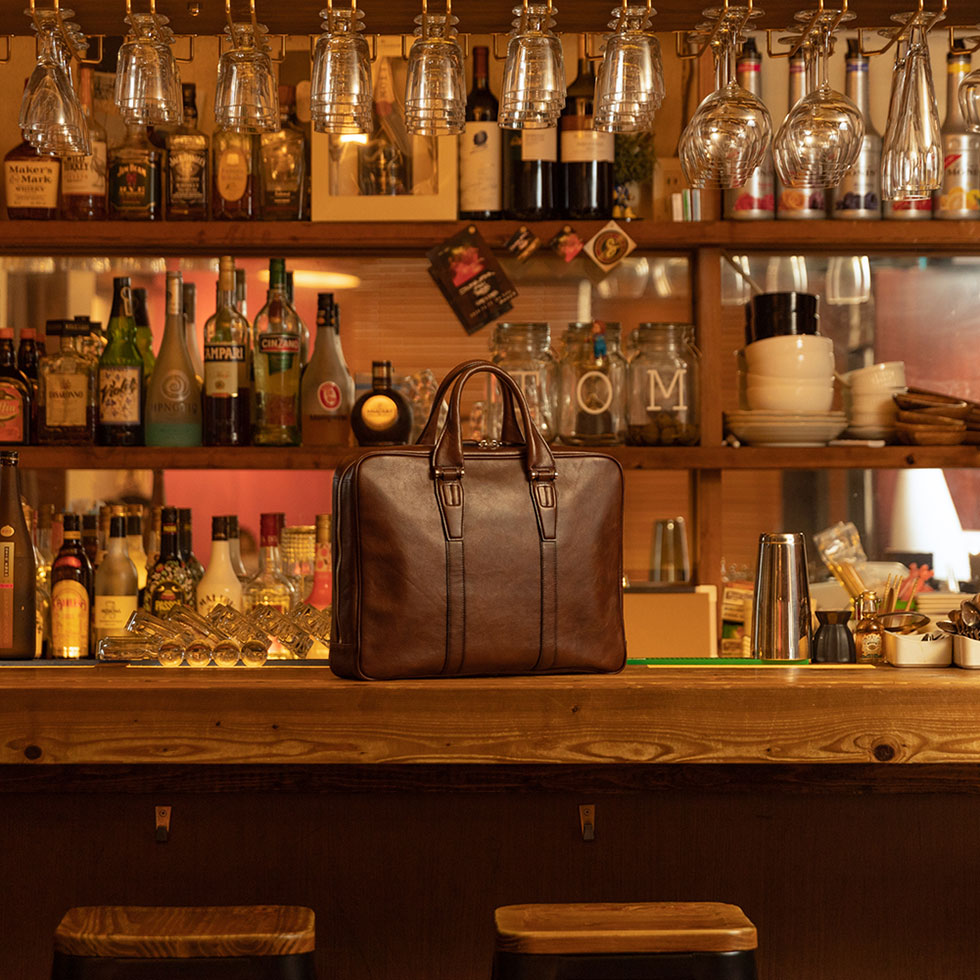 丁寧な仕上げがされたバッグ