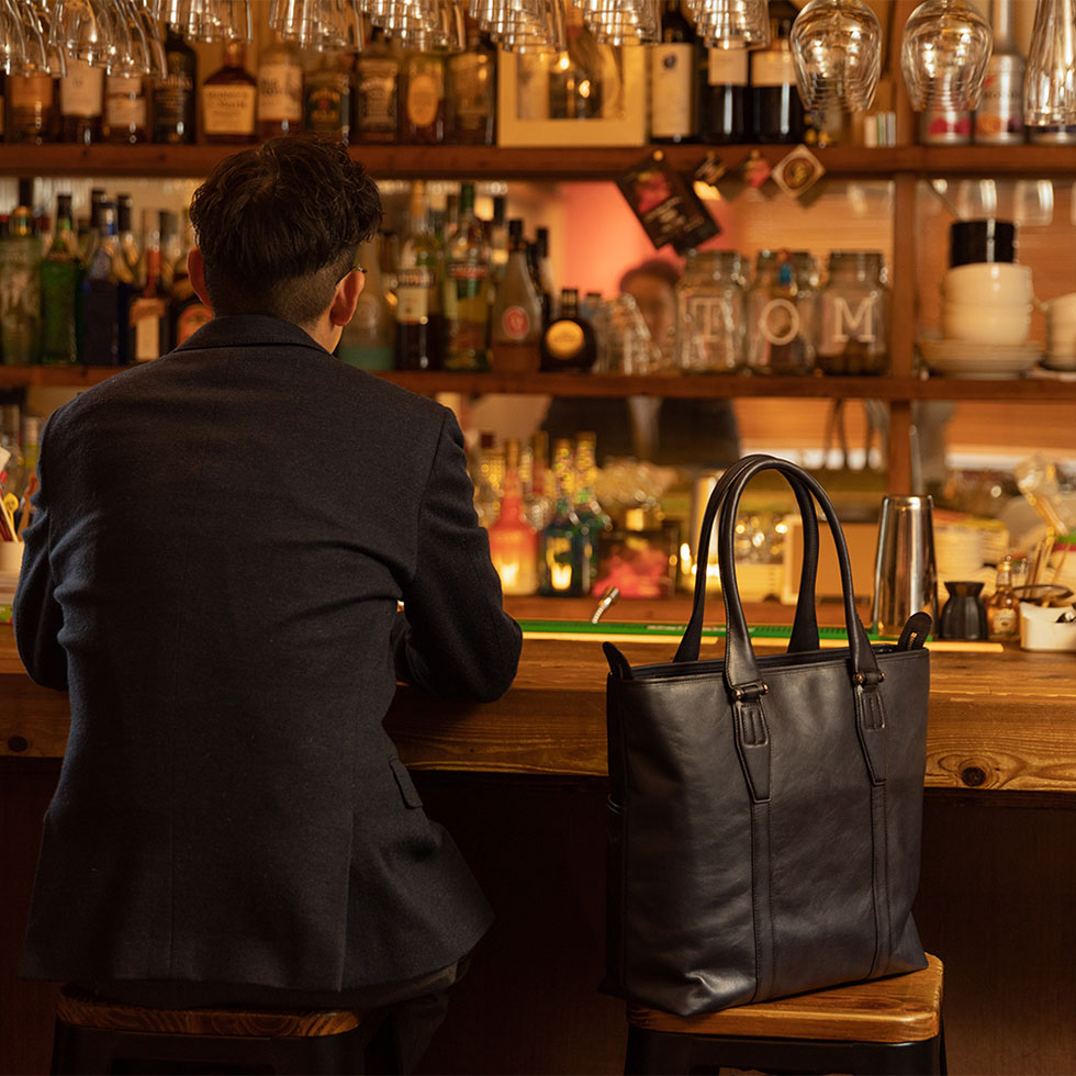 本革トートバッグ