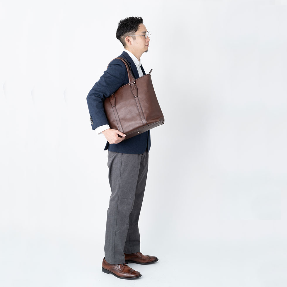 本革トートバッグ