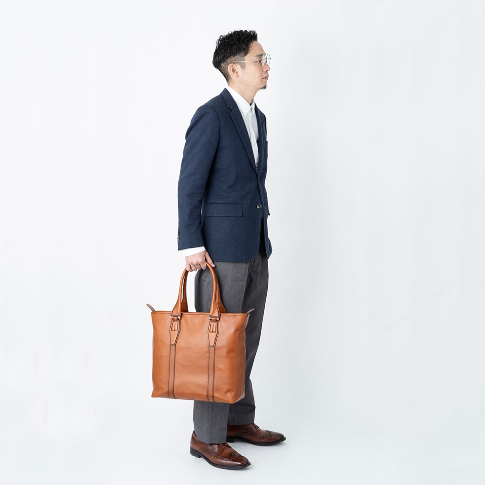 本革トートバッグ