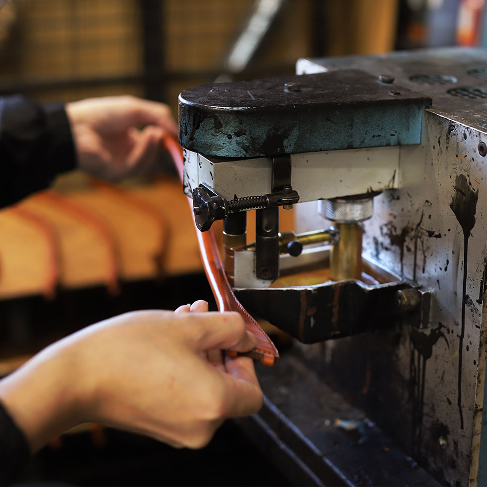 職人技・丁寧な仕上げ