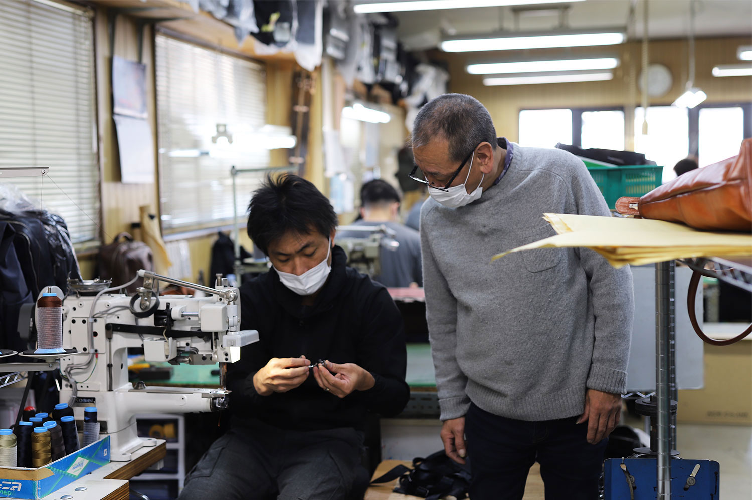 若手とベテラン職人